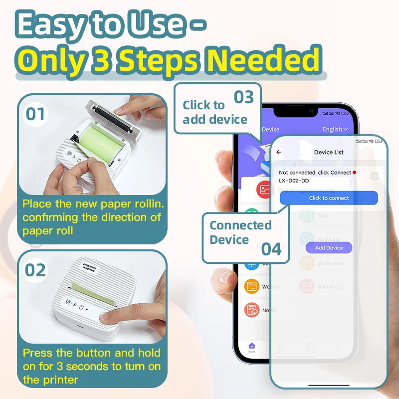 LIMITED EDITION Mini Printer (+ Free Roll)