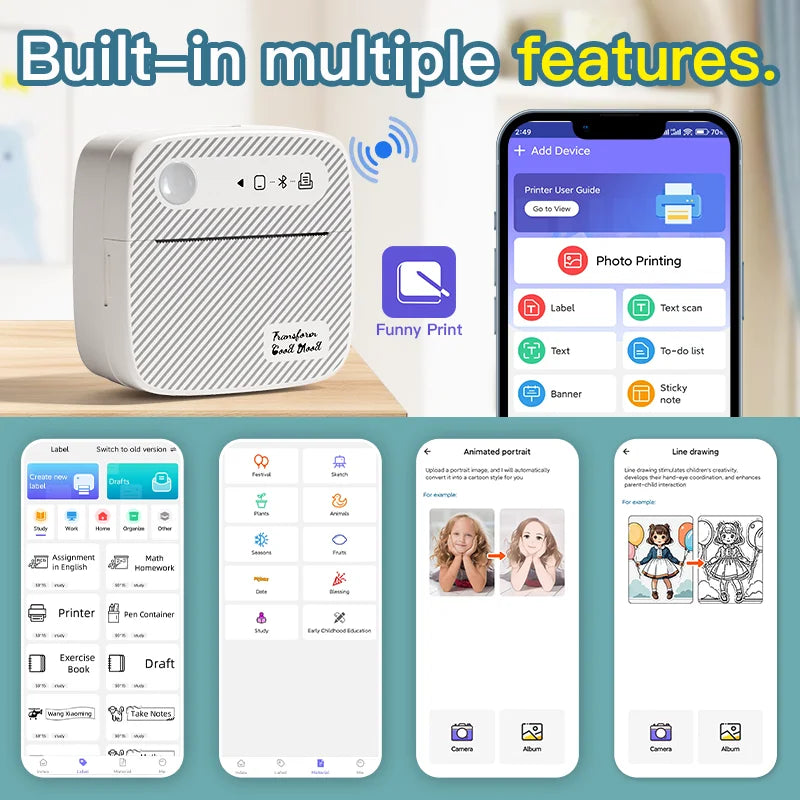 LIMITED EDITION Mini Printer (+ Free Roll)