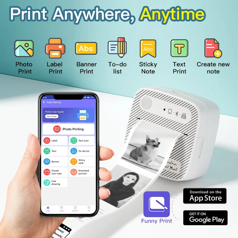 LIMITED EDITION Mini Printer (+ Free Roll)